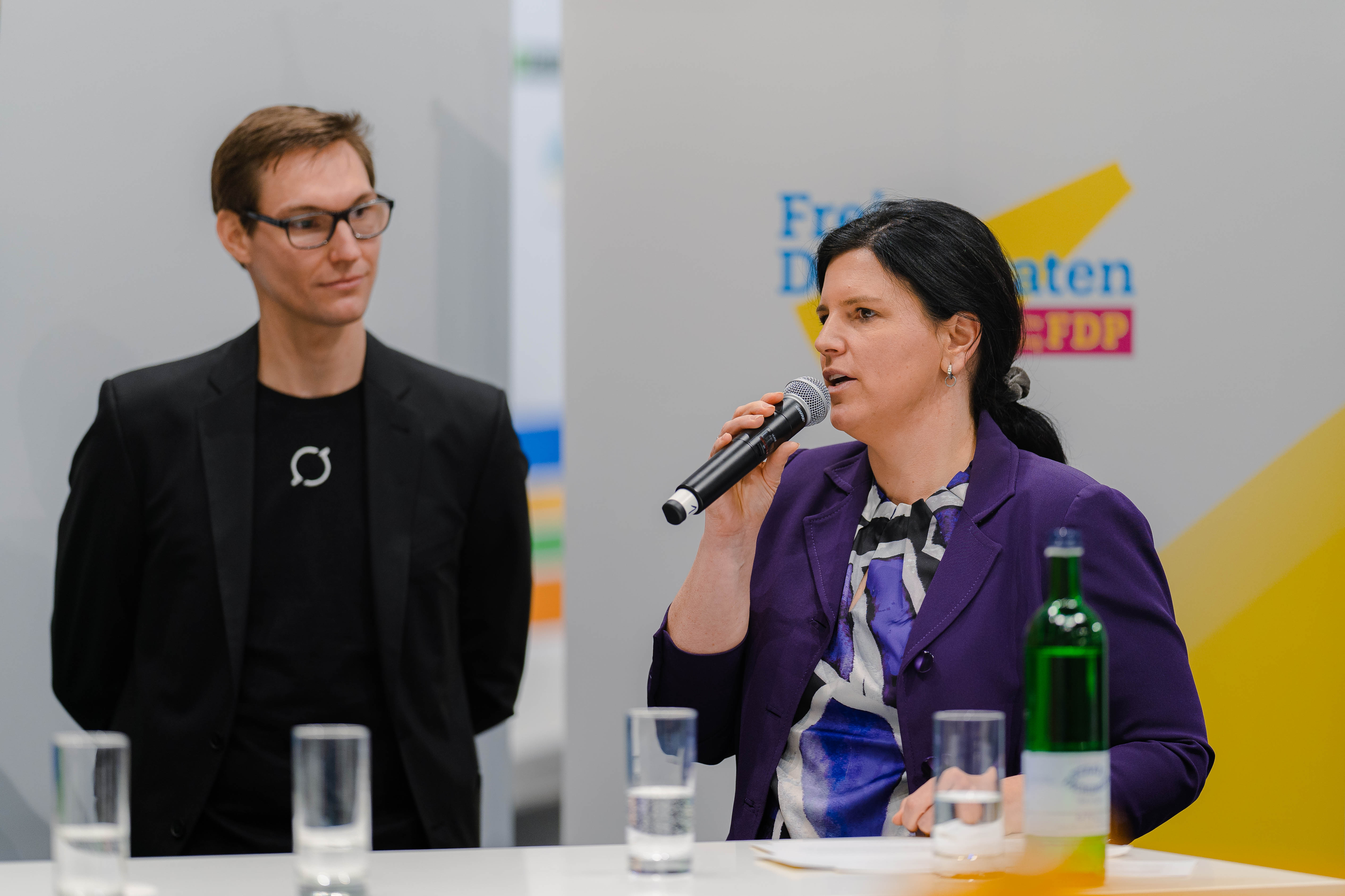 stellvertretende FDP-Fraktionsvorsitzende Carina Konrad beim Gründerdialog