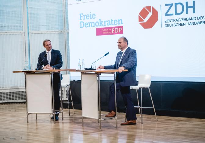 Pressekonferenz beim ZDH