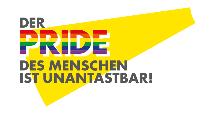 Der Pride des Menschen ist unantastbar