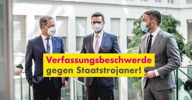 Verfassungsbeschwerde gegen Staatstrojaner