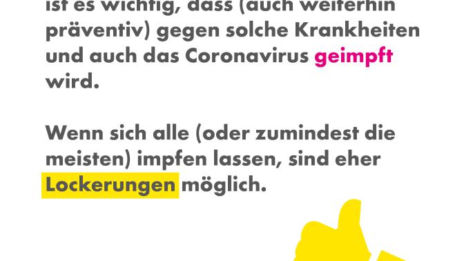 Impfungen Lockerungen